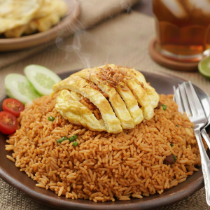 Nasi Goreng Telur Dadar